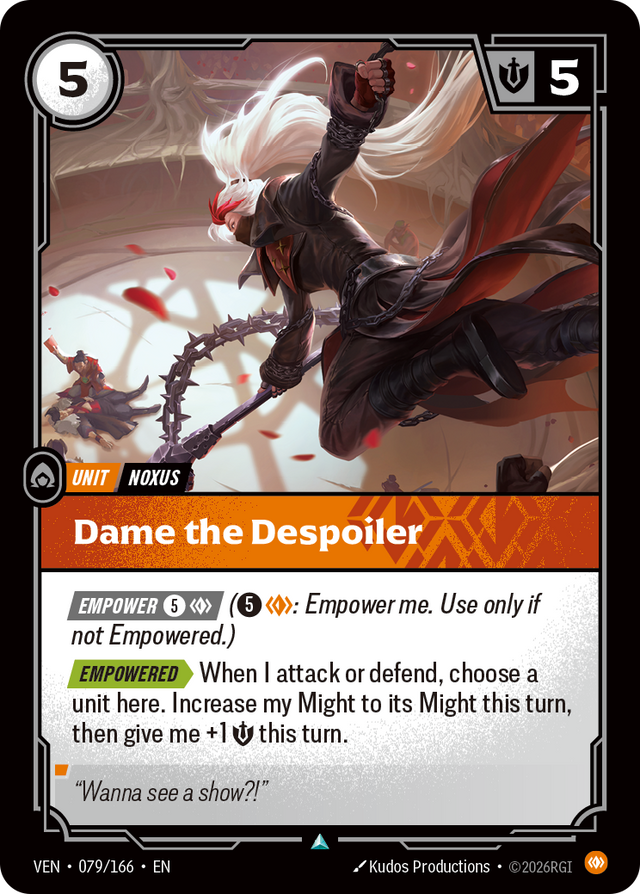 Riftbound Unit: Dame the Despoiler