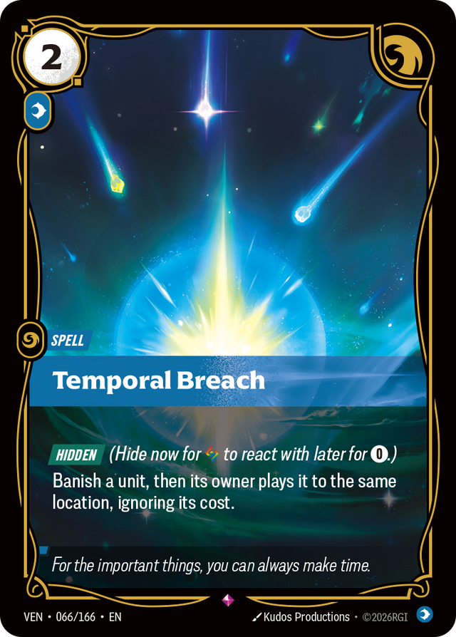 Riftbound Spell: Temporal Breach