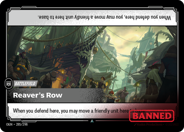 Riftbound Battlefield: Reaver's Row