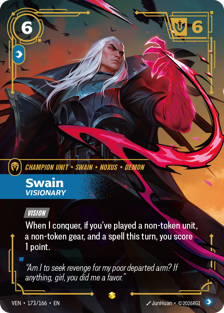 Riftbound Champion Unit: Swain