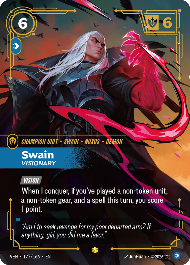 Riftbound Champion Unit: Swain