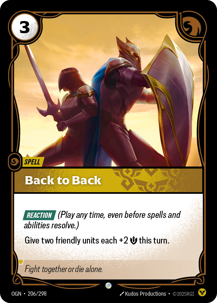 Riftbound Spell: Back to Back