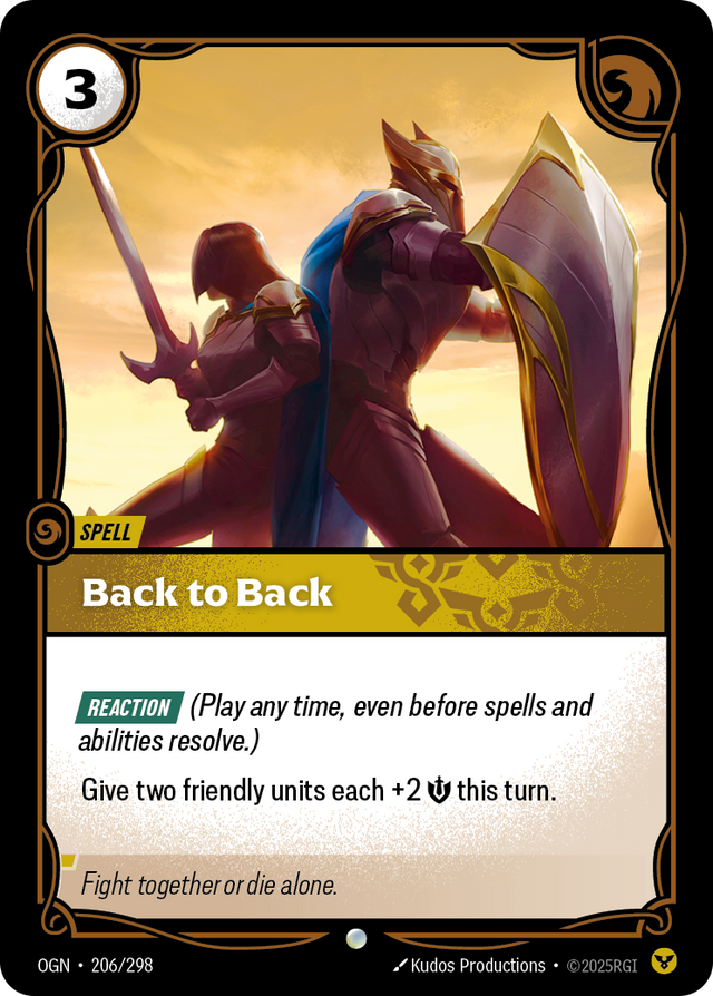 Riftbound Spell: Back to Back