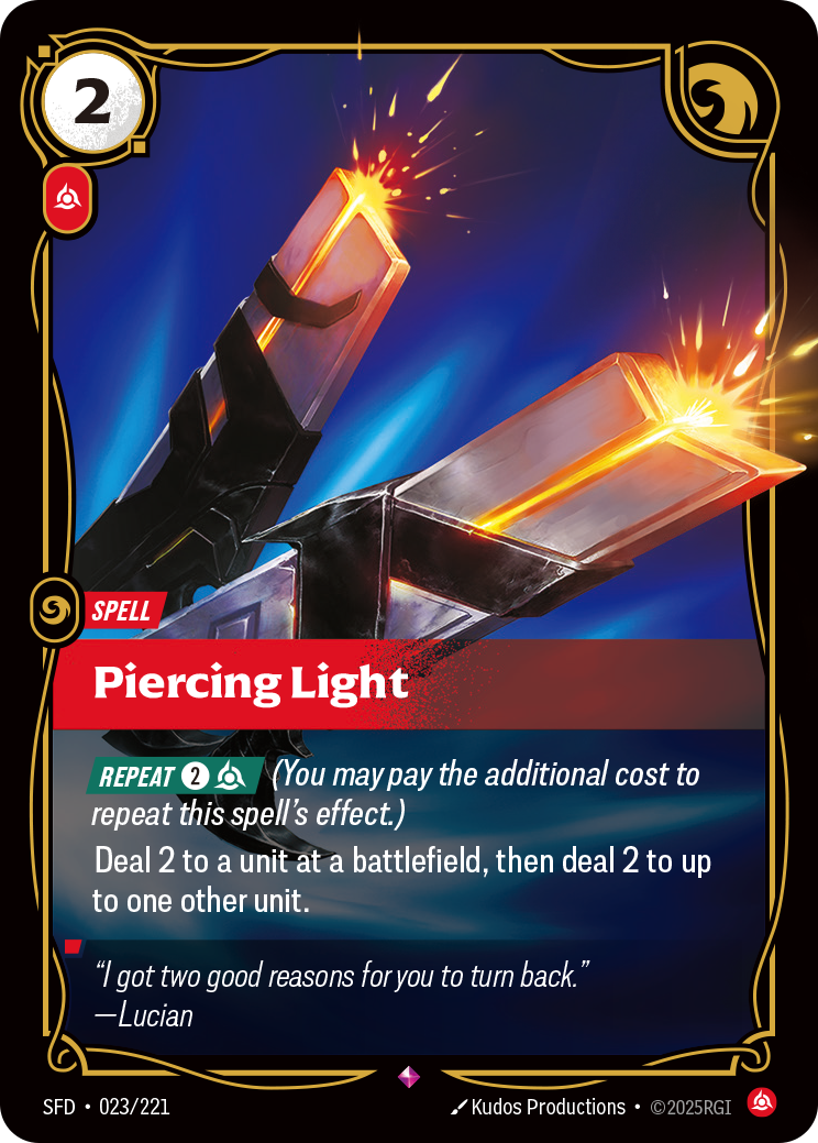 Riftbound Spell: Piercing Light