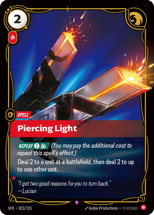 Riftbound Spell: Piercing Light