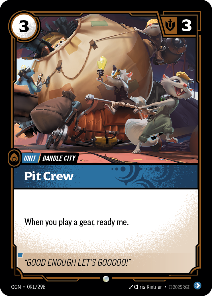 Riftbound Unit: Pit Crew
