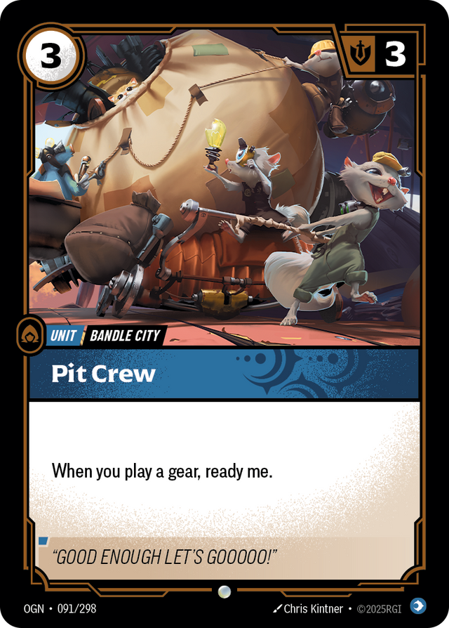 Riftbound Unit: Pit Crew