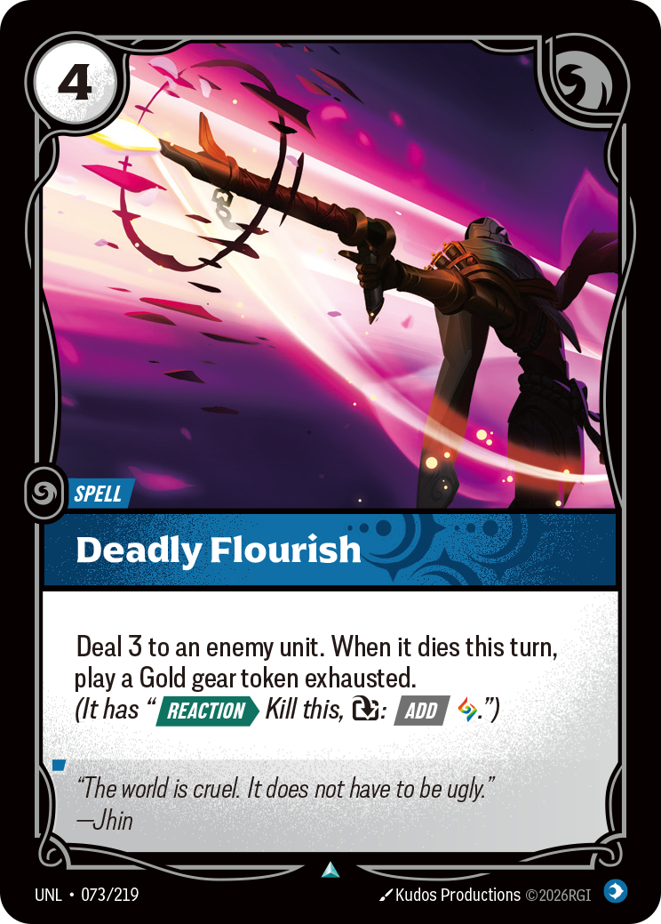 Riftbound Spell: Deadly Flourish
