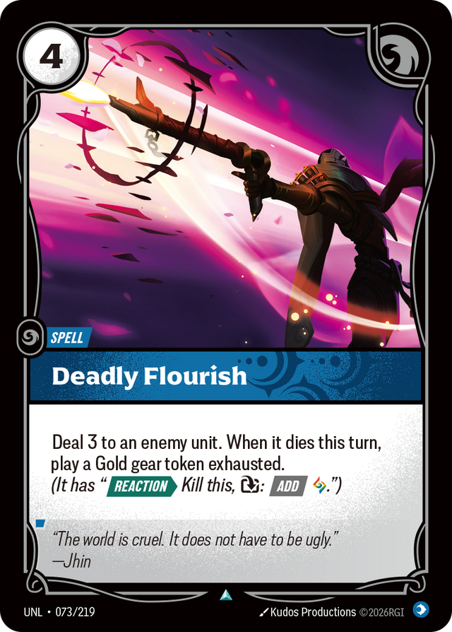 Riftbound Spell: Deadly Flourish
