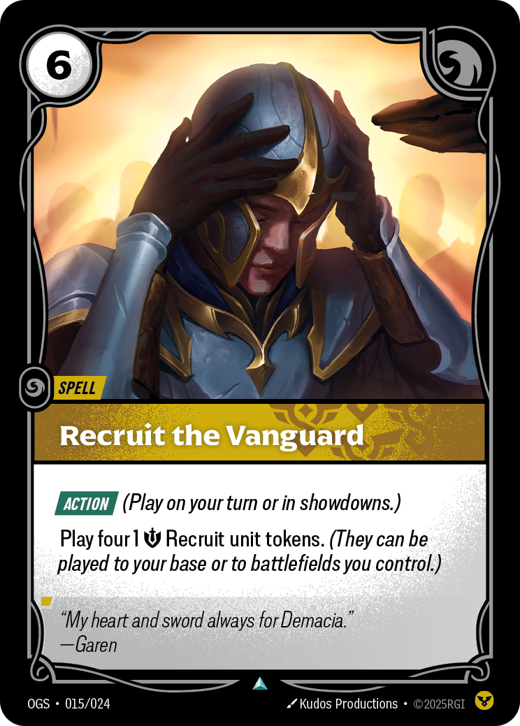 Riftbound Spell: Recruit the Vanguard