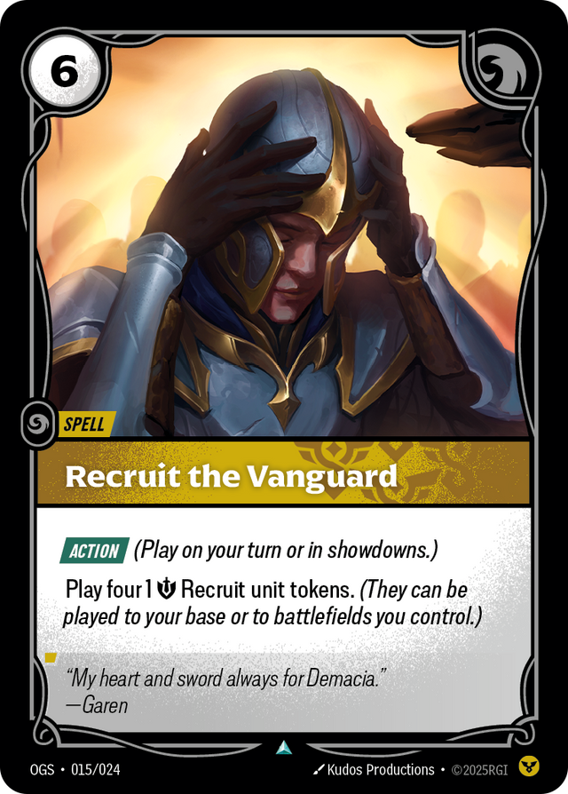 Riftbound Spell: Recruit the Vanguard
