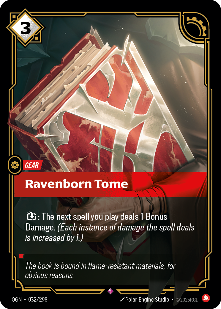 Riftbound Gear: Ravenborn Tome