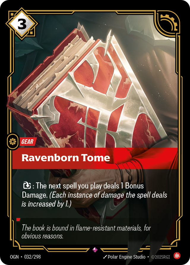 Riftbound Gear: Ravenborn Tome
