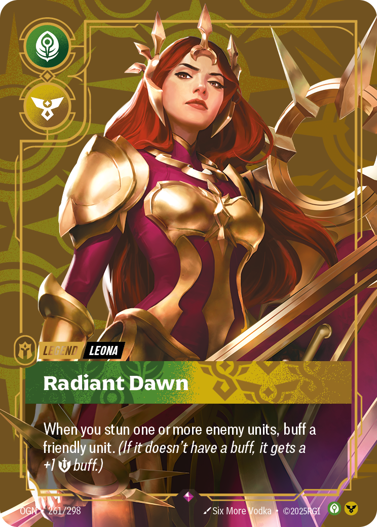 Riftbound Legend: Radiant Dawn