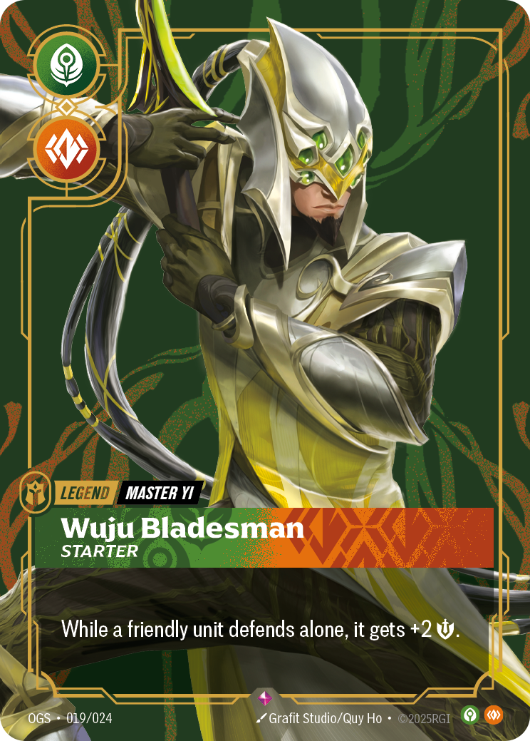 Riftbound Legend: Wuju Bladesman