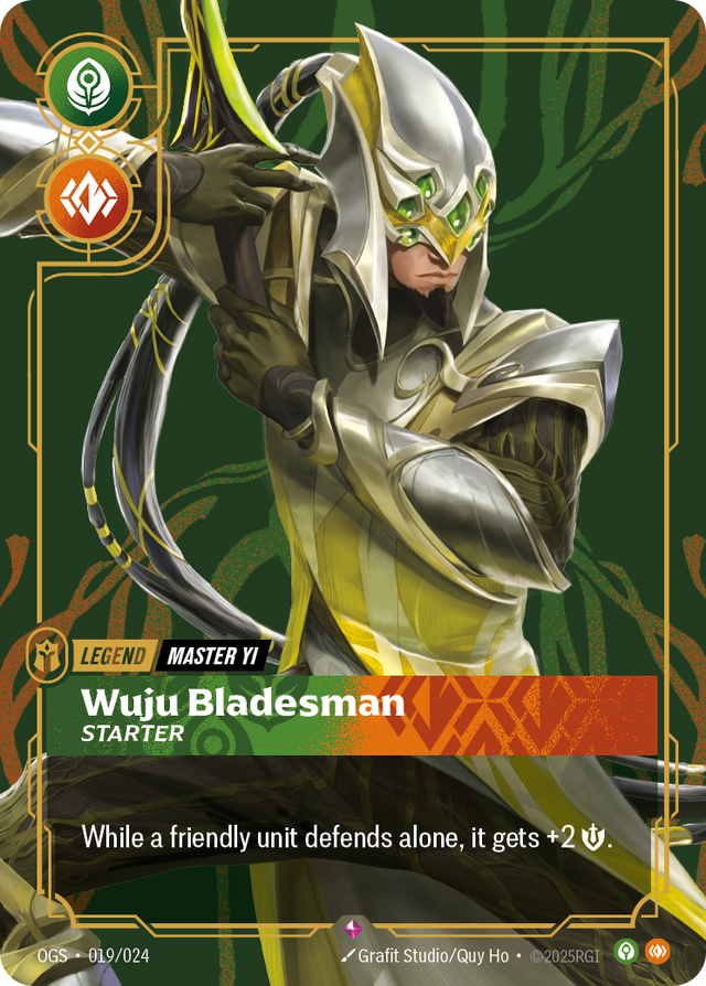 Riftbound Legend: Wuju Bladesman