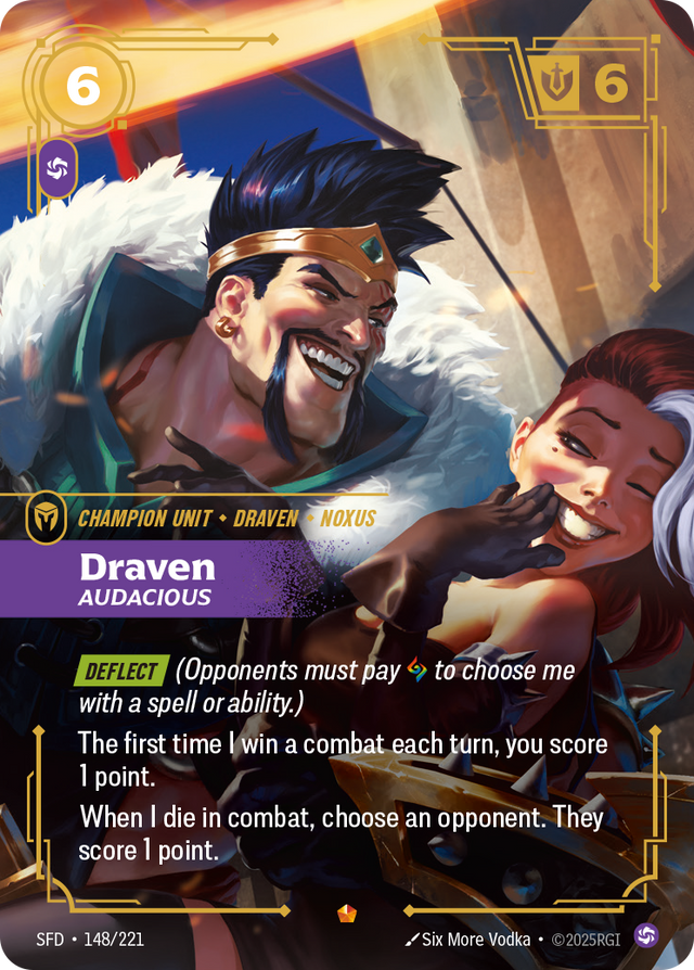 Riftbound Champion Unit: Draven