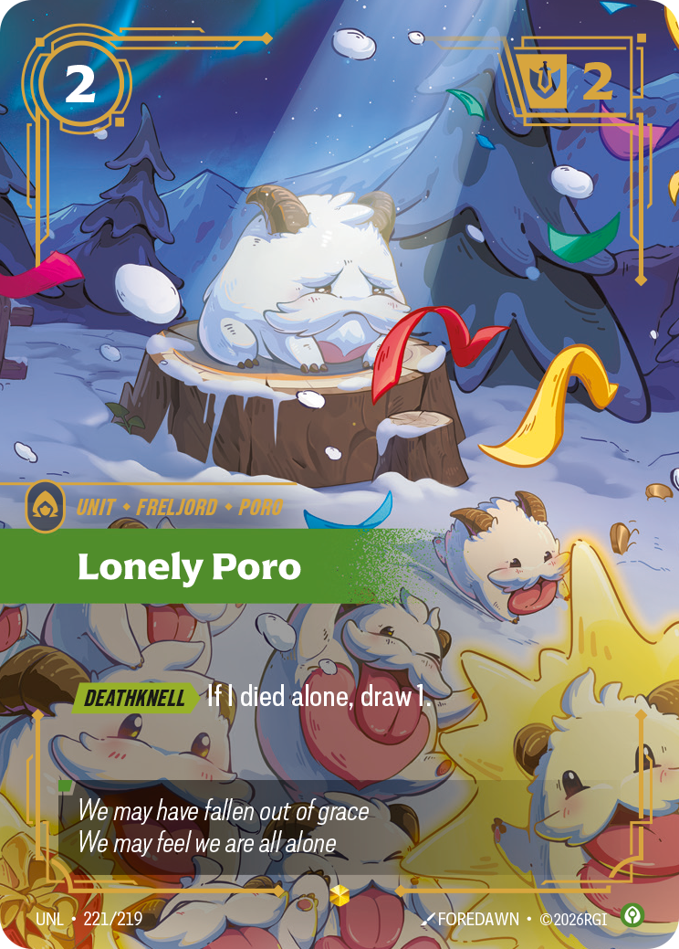 Riftbound Unit: Lonely Poro
