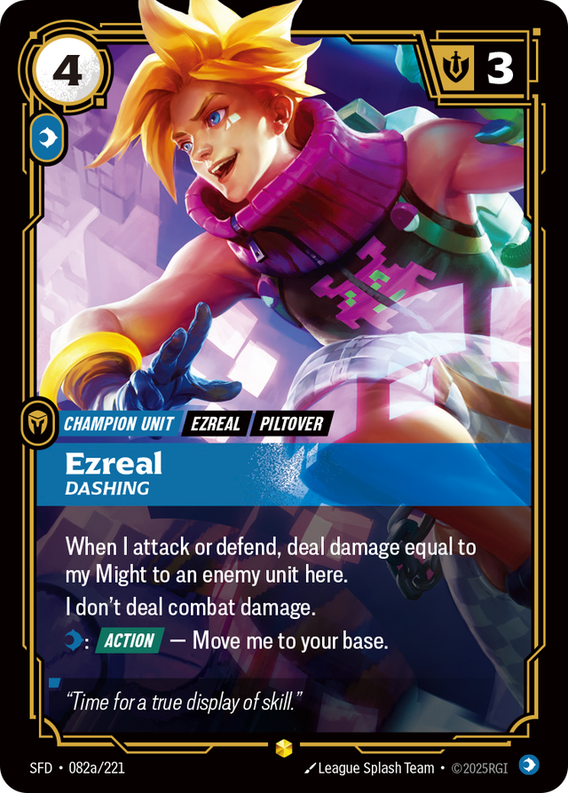 Riftbound Champion Unit: Ezreal