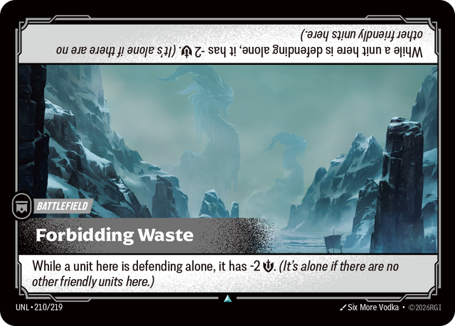 Riftbound Battlefield: Forbidding Waste