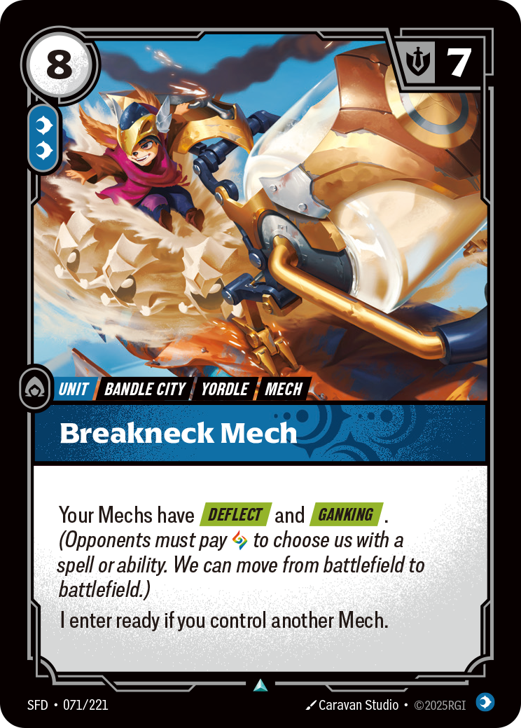 Riftbound Unit: Breakneck Mech