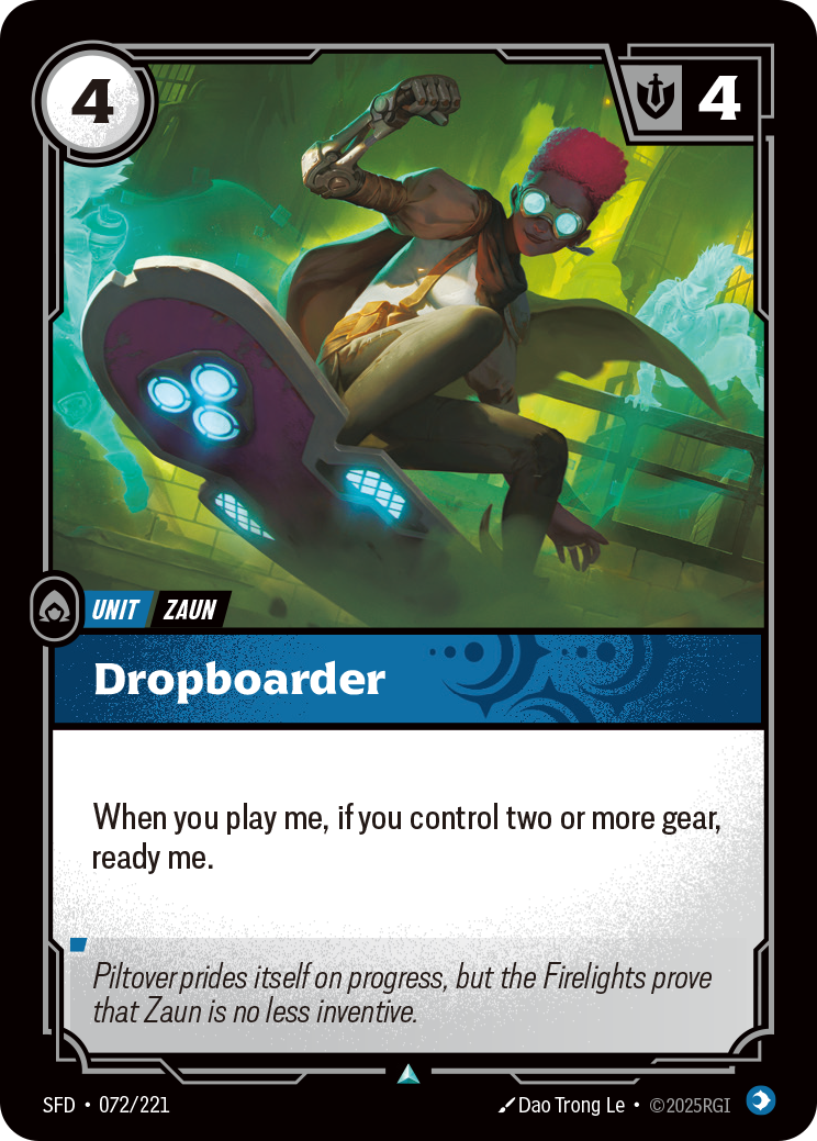 Riftbound Unit: Dropboarder