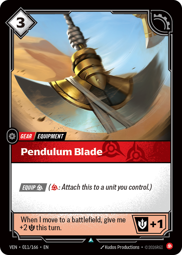 Riftbound Gear: Pendulum Blade