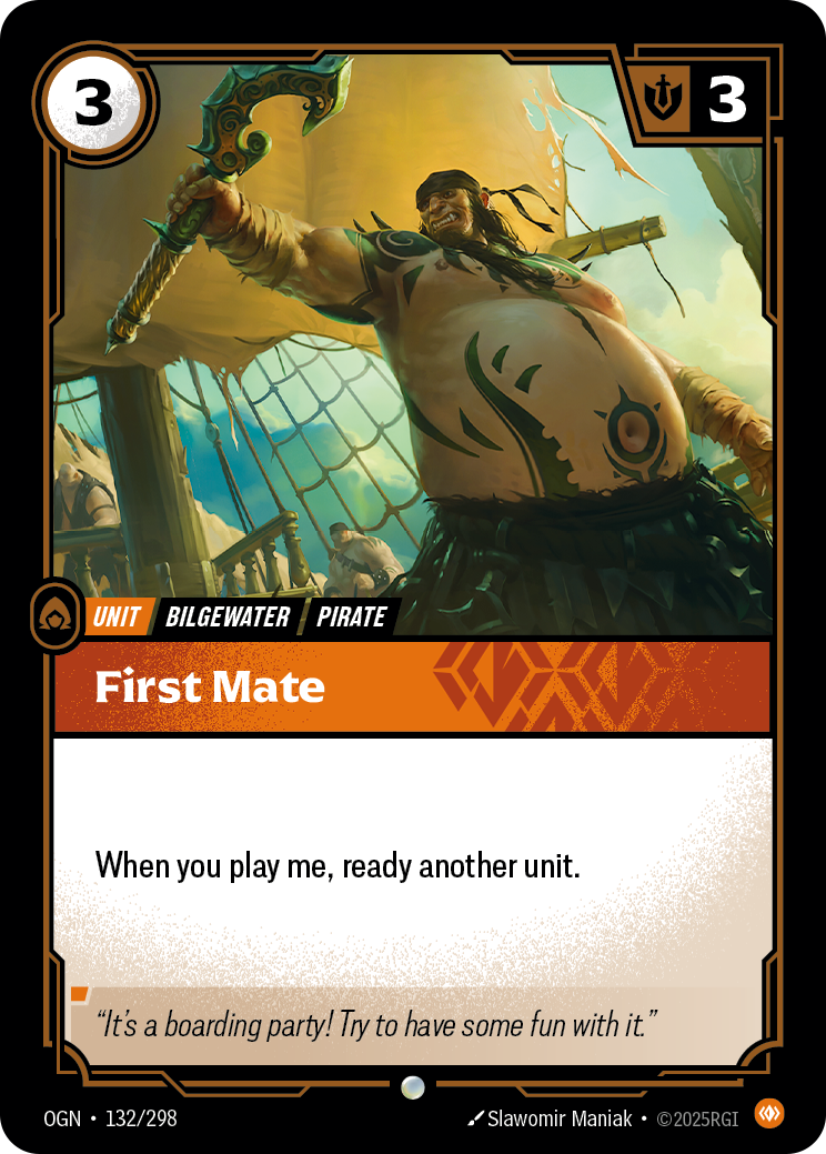 Riftbound Unit: First Mate