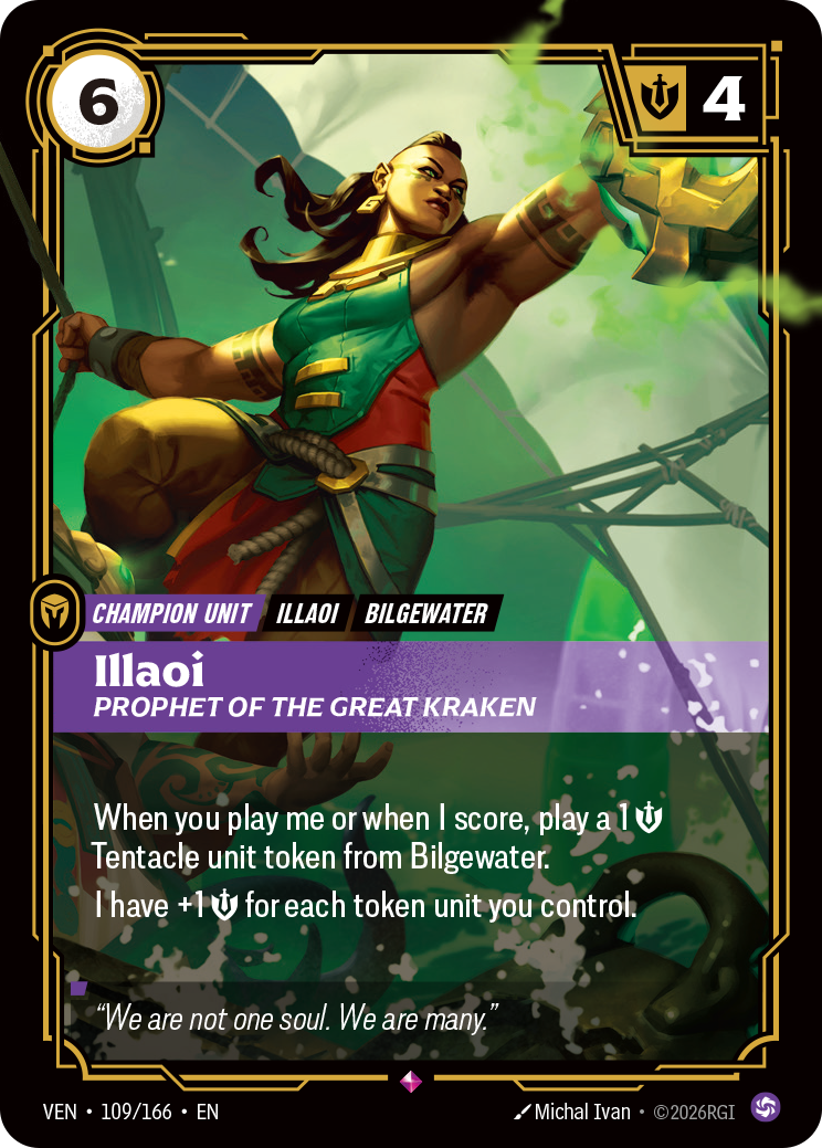 Riftbound Champion Unit: Illaoi