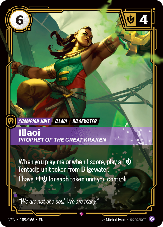 Riftbound Champion Unit: Illaoi