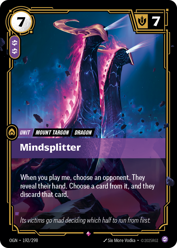 Riftbound Unit: Mindsplitter