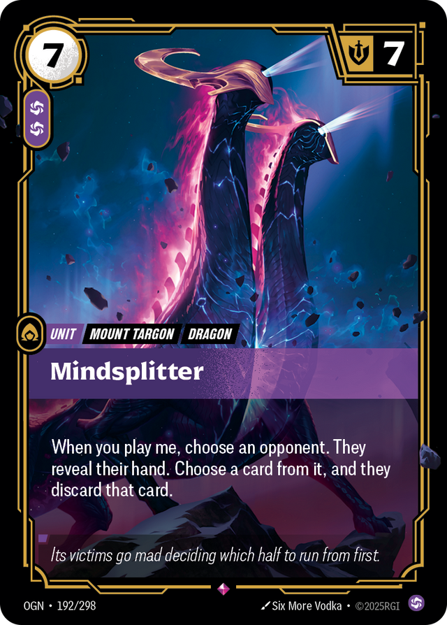 Riftbound Unit: Mindsplitter