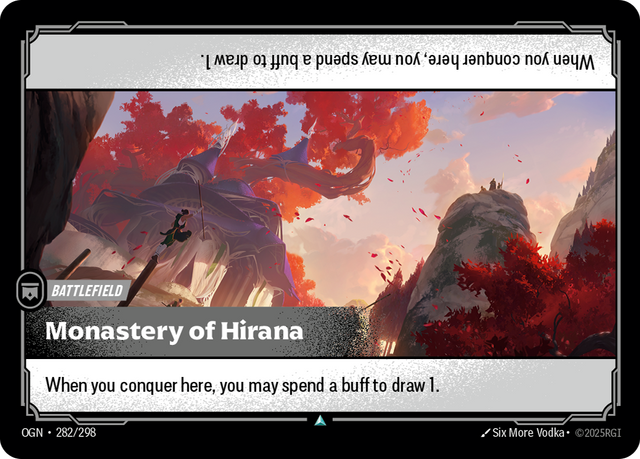 Riftbound Battlefield: Monastery of Hirana