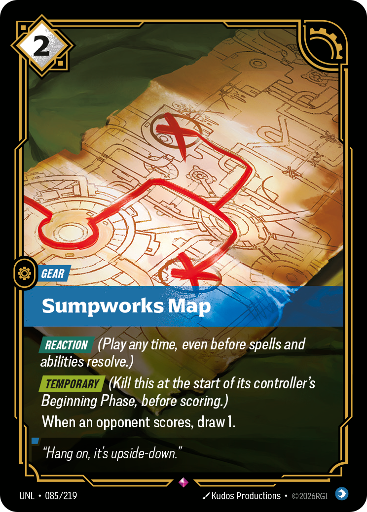 Riftbound Gear: Sumpworks Map