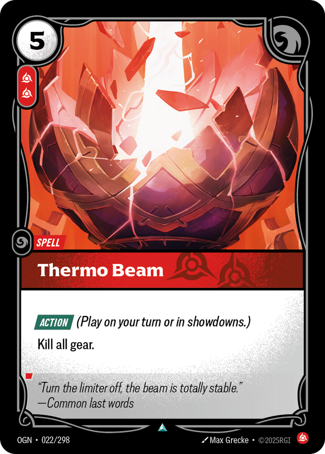 Riftbound Spell: Thermo Beam