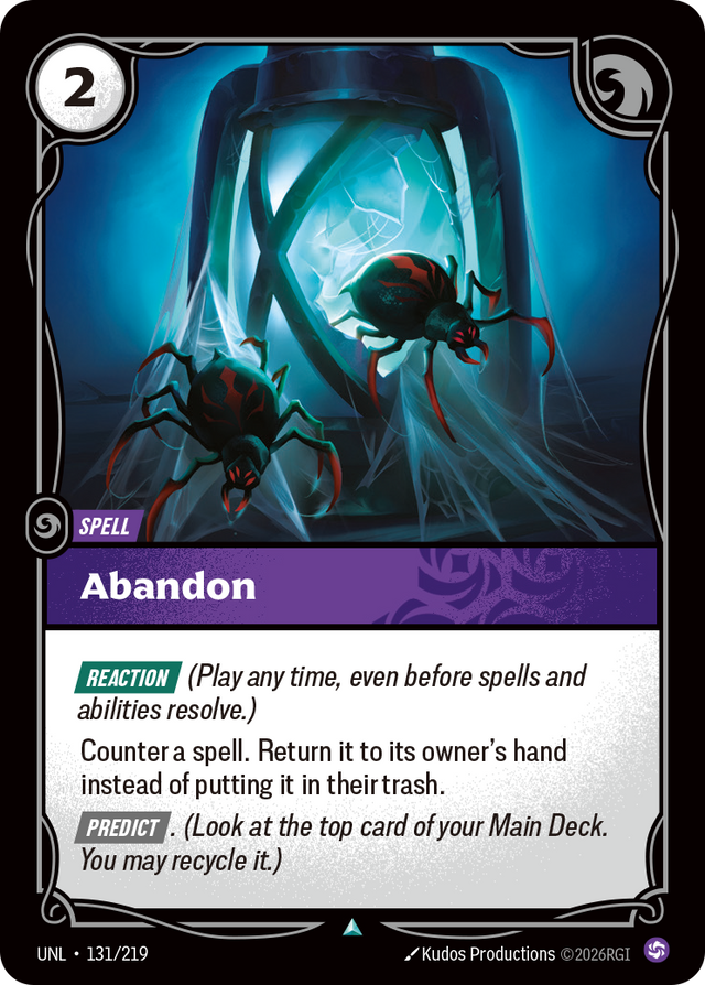 Riftbound Spell: Abandon