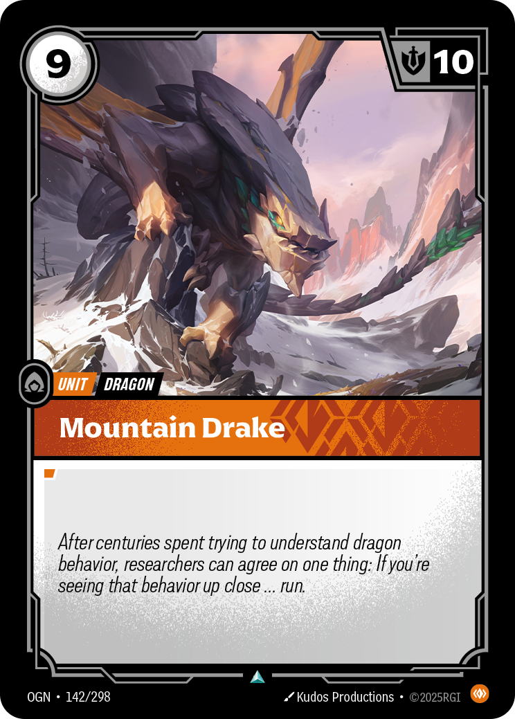 Riftbound Unit: Mountain Drake