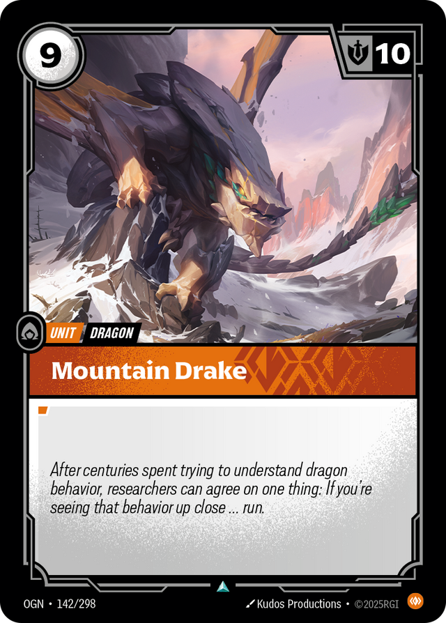 Riftbound Unit: Mountain Drake