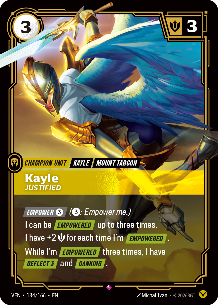 Riftbound Champion Unit: Kayle