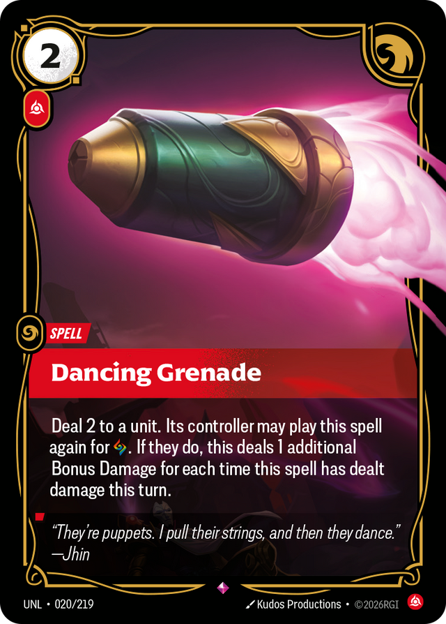 Riftbound Spell: Dancing Grenade