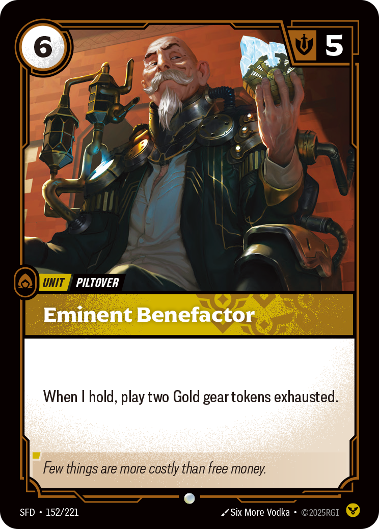 Riftbound Unit: Eminent Benefactor