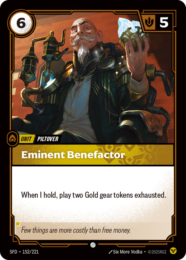 Riftbound Unit: Eminent Benefactor