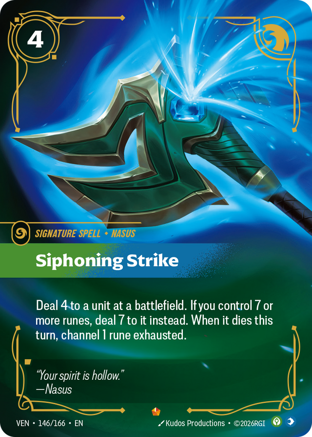 Riftbound Spell: Siphoning Strike