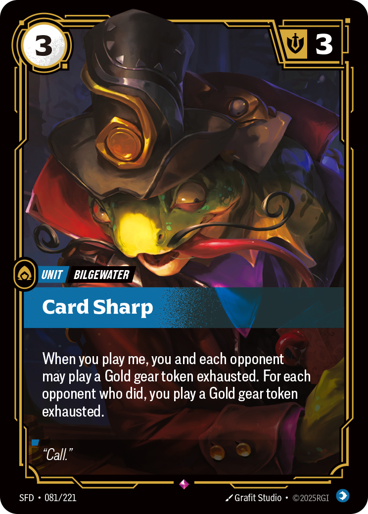 Riftbound Unit: Card Sharp