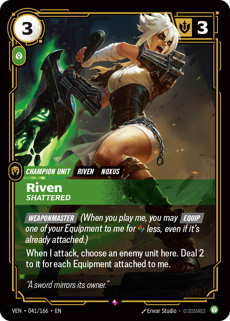 Riftbound Champion Unit: Riven