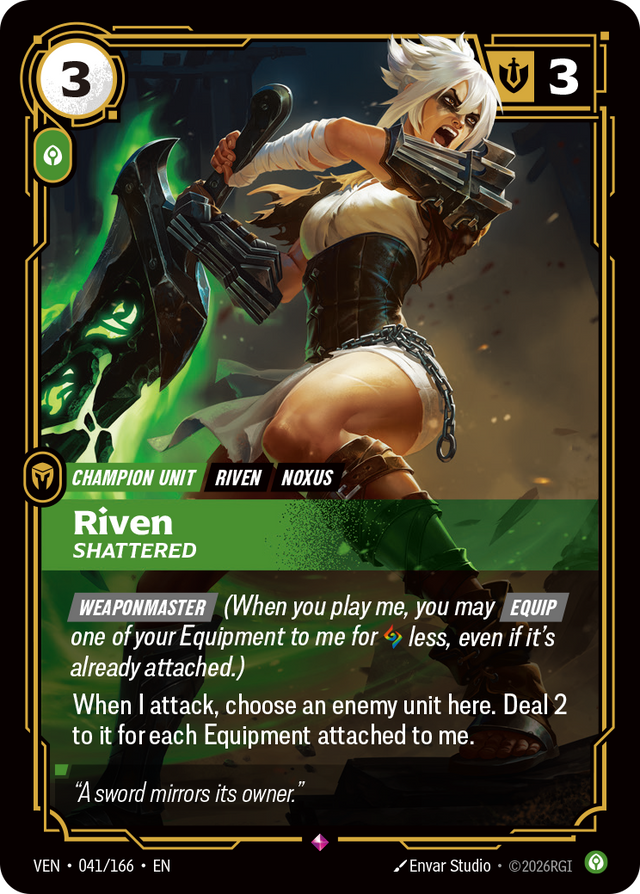 Riftbound Champion Unit: Riven