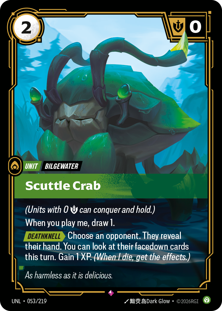 Riftbound Unit: Scuttle Crab