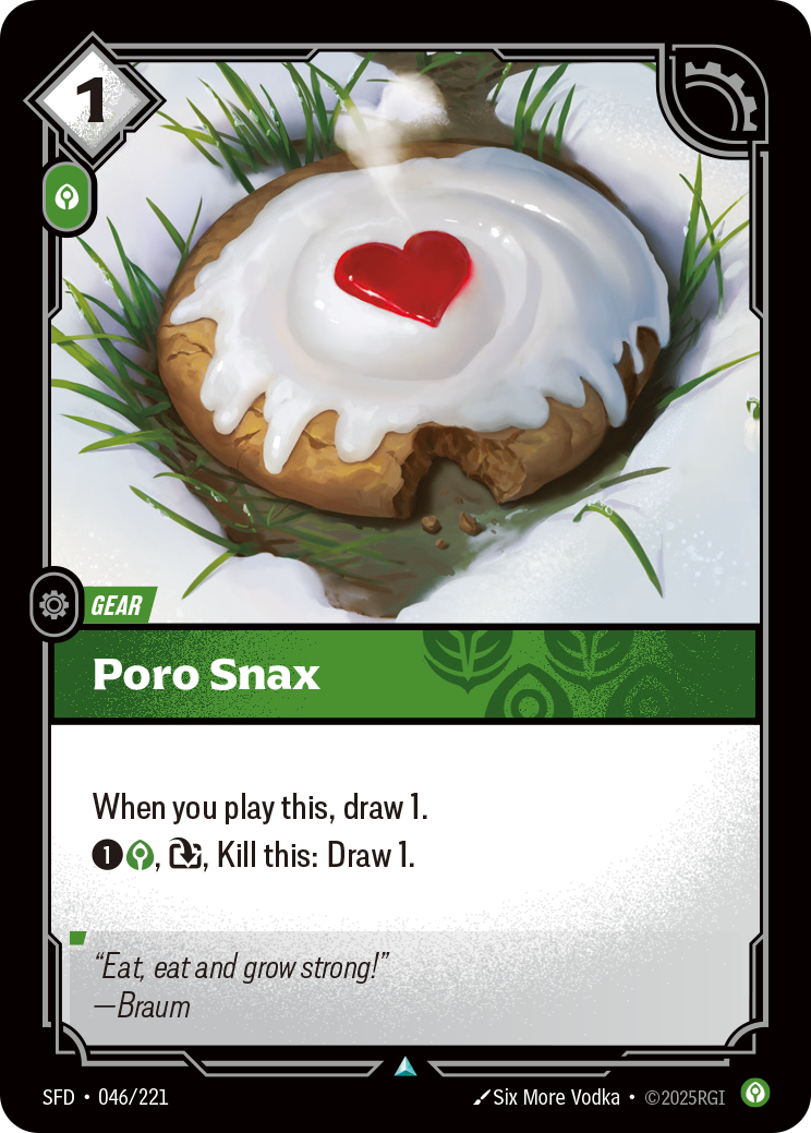 Riftbound Gear: Poro Snax