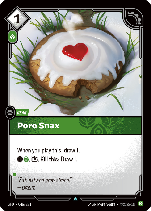 Riftbound Gear: Poro Snax