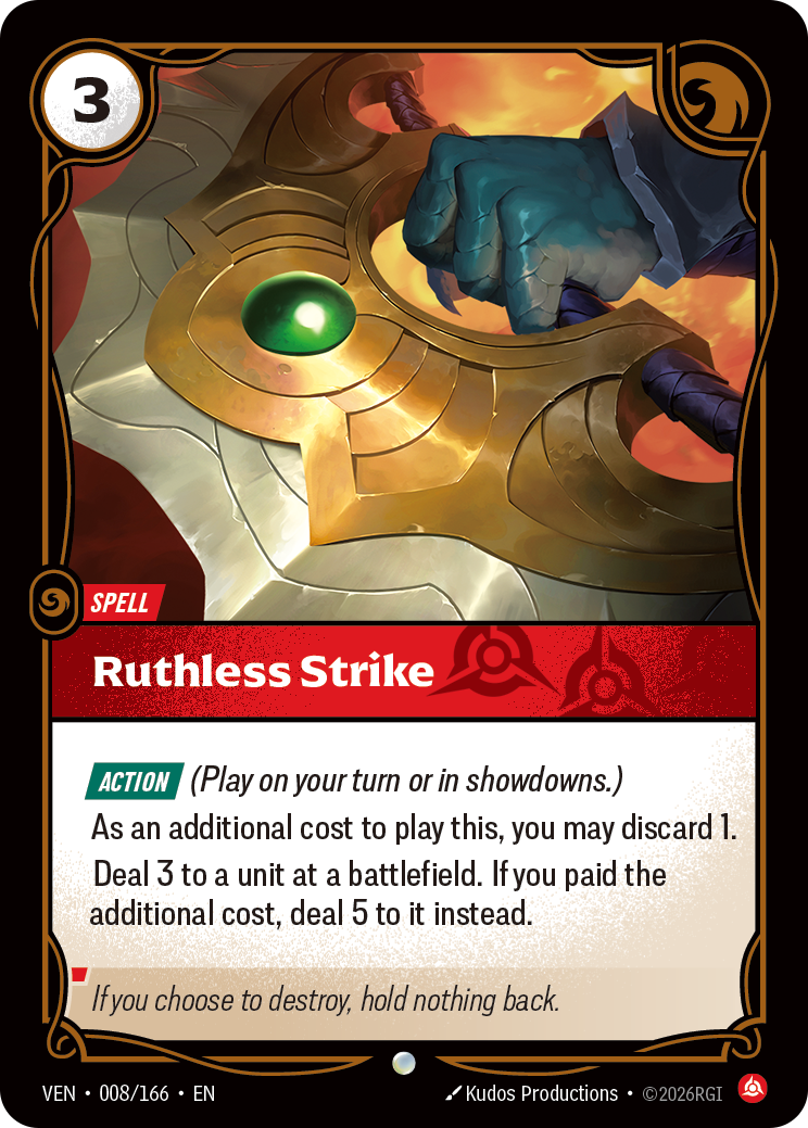Riftbound Spell: Ruthless Strike
